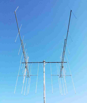 UKW Antenne 2 x XmuX 15Y 3M CCIR vertikal